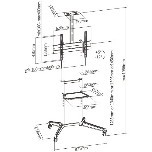 PEDESTAL OMEGA 37 - 70